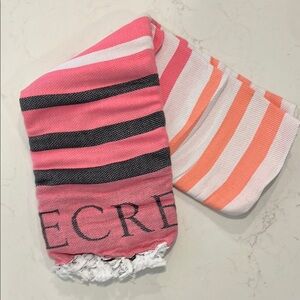 Victoria's Secret Striped Beach Towel